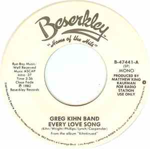 Greg Kihn Band - Every Love Song