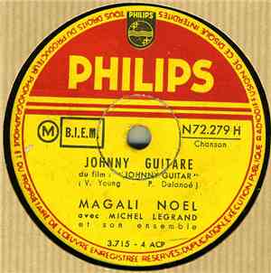 Magali Noël Avec Michel Legrand Et Son Ensemble - Johnny Guitare / Le Rififi