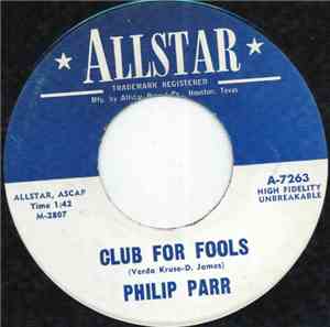 Philip Parr - Club For Fools