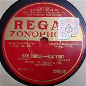 Sonny Dunham & His Orchestra - Bar Babble / Down, Down, Down