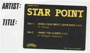 Starpoint - Bring Your Sweet Lovin' Back