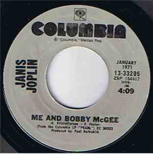 Janis Joplin - Me And Bobby McGee / Get It While You Can