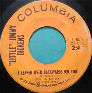 Little Jimmy Dickens - I Leaned Over Backwards For You / Too Many Irons In The Fire