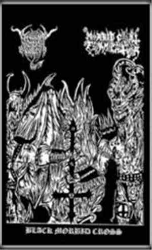 Morbid Goat Fornicator / Black Angel  - Black Morbid Cross