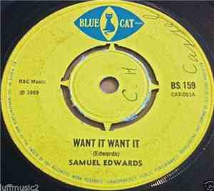 Samuel Edwards / The Sparkers - Want It Want It /  Israel