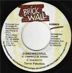 Terror Fabulous - Disrespectful