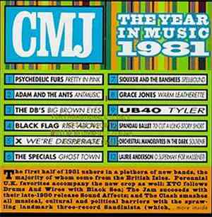 Various - CMJ - The Year In Music 1981
