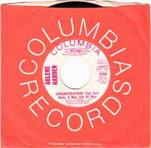 Arlene Harden - Congratulations (You Sure Made A Man Out Of Him)