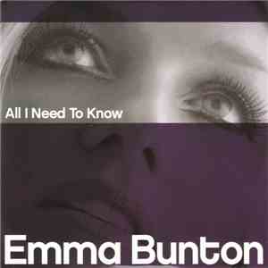 Emma Bunton - All I Need To Know