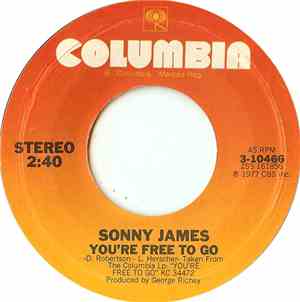 Sonny James - You're Free To Go