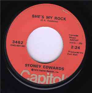 Stoney Edwards - She's My Rock / I Won't Make It Through The Day