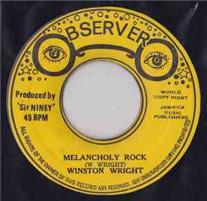 Winston Wright - Melancholy Rock / Salt And Pepper