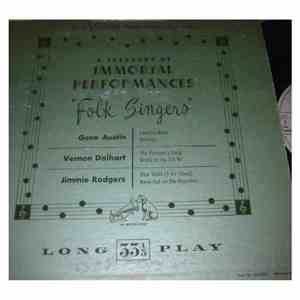 Gene Austin, Vernon Dalhart, Jimmie Rodgers - 