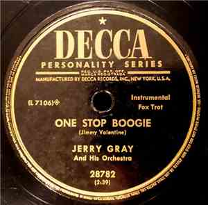 Jerry Gray And His Orchestra - One Stop Boogie / A Pair Of Trumpets