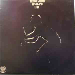 Elton John - 17-11-70