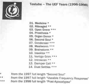 Testube - The UEF Years (1996-1998)
