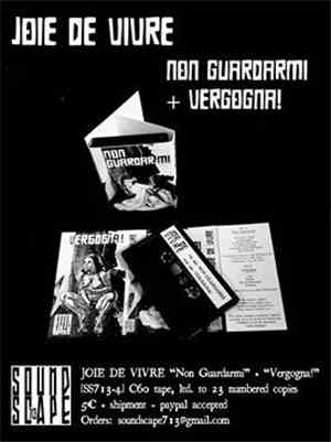 Joie De Vivre  - Non GuardarmiVergogna