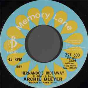 Archie Bleyer - Hernando's Hideaway / The Naughty Lady Of Shady Lane