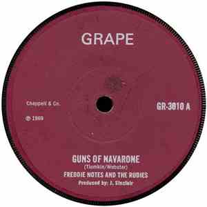 Freddie Notes & The Rudies - Guns Of Navarone / Yester Me, Yester You
