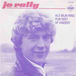 Jo Vally - Als Mijn Ring Pijn Doet Of Hindert