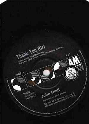 John Hiatt - Thank You Girl