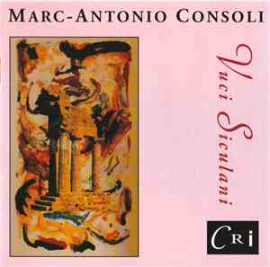 Marc-Antonio Consoli - Vuci Siculani