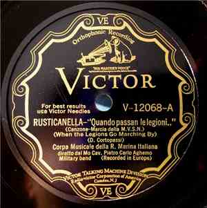 Corpa Musicale Della R. Marina Italiana - Rusticanella- 