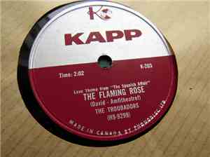 The Troubadors - The Flaming Rose/Lights Of Paris