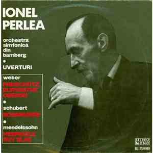 Ionel Perlea, Orchestra Simfonică Din Bamberg - Uverturi