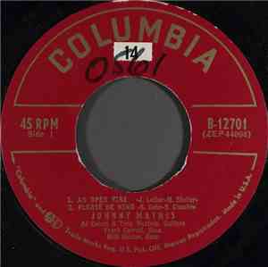 Johnny Mathis - Open Fire, Two Guitars: Vol I