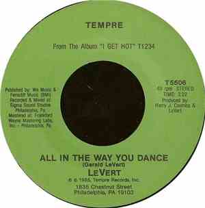 LeVert - All In The Way You Dance / Dancing With You