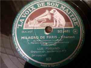 Luis Mariano - Zambra / 	Milagro De Paris