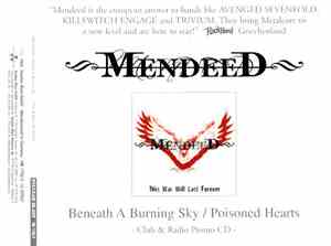 Mendeed - Beneath A Burning Sky / Poisoned Hearts