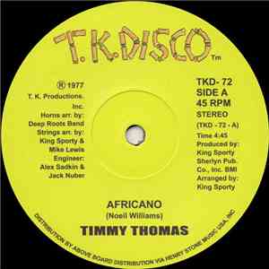 Timmy Thomas - Africano