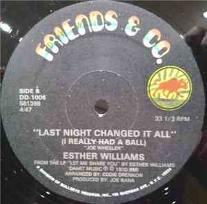 Esther Williams - Your's And Your's Alone / Last Night Changed It All (I Really Had A Ball)
