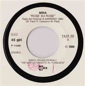 Mina  / Angel Pato Garcia - Rose Su Rose / Porque Sera