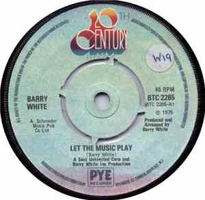 Barry White - Let The Music Play