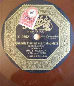 F. Gardoni & Manuel Puig - Quand Les Femmes Seront Soldats / Le P'tit Quinquin