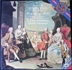 Haydn, L'Estro Armonico, Derek Solomons - Vol. 8, Symphonies, Sturm Und Drang 26 • 41 • 43 • 44 • 48 • 52  Overture, 