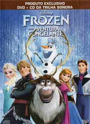 Kristen Anderson-Lopez, Robert Lopez & Christophe Beck - Frozen - Uma Aventura Congelante (DVD+CD Da Trilha Sonora)