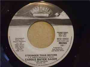 Carole Bayer Sager - Stronger Than Before