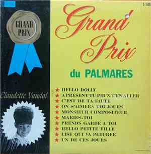 Claudette Vandal - Grand Prix Du Palmarès