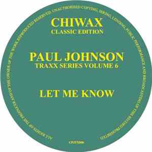 Paul Johnson - Let Me Know