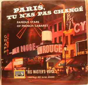 Various - Paris Tu N'As Pas Change