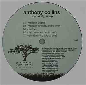 Anthony Collins - Lost In Styles EP