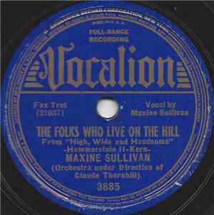 Maxine Sullivan - The Folks Who Live On The Hill / Darling Nellie Grey