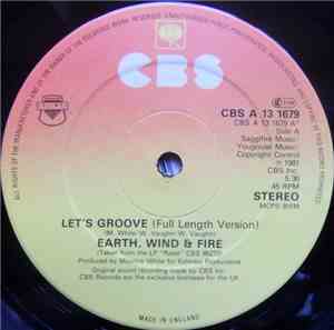 Earth, Wind & Fire - Let's Groove / In The Stone