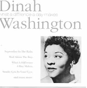 Dinah Washington - What Diff'rence A Day Makes