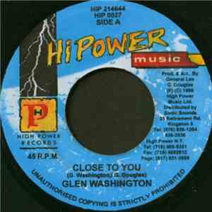 Glen Washington - Close To You