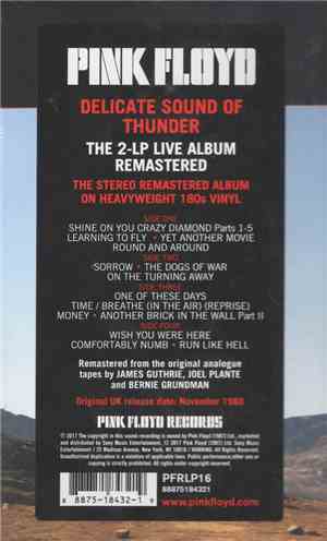 Pink Floyd - Delicate Sound Of Thunder
